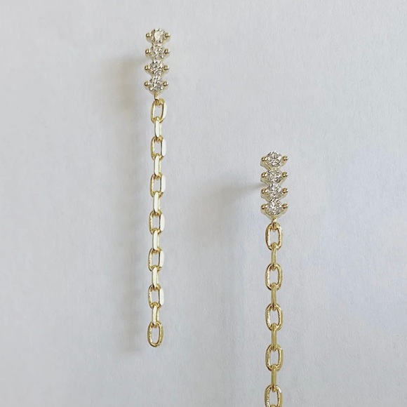 Interchangeable Dangle or Hoop Earrings - Picture 4 of 5